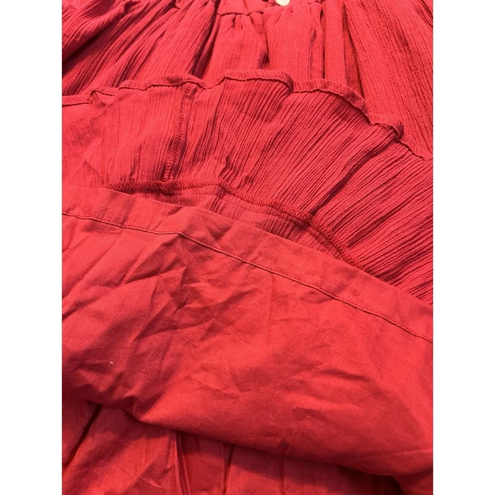WDW Well Dressed Wolf Red Ana dress Tunic Size 7 Youth Independence‎ Day NWT